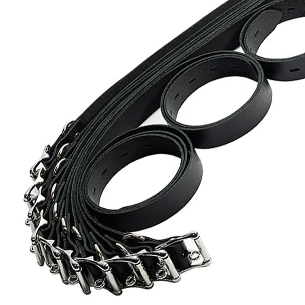 ruff GEAR Leather 10 Piece Whole Body Strap Bondage Set