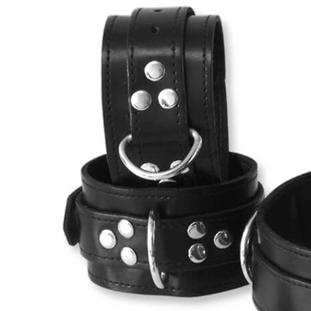 ruff GEAR Leather 3 Piece Bondage Set