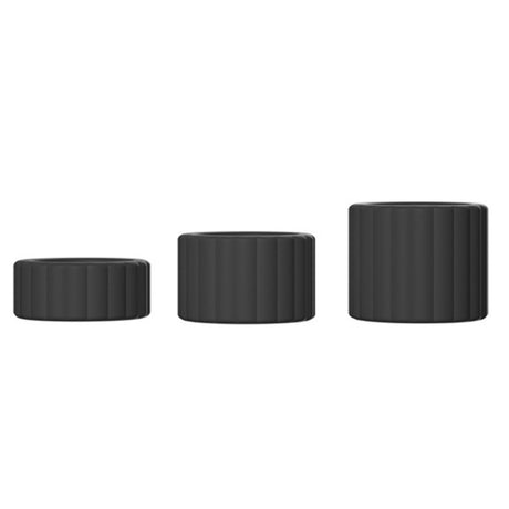ruff GEAR Silicone Cock and Ball Ring Set