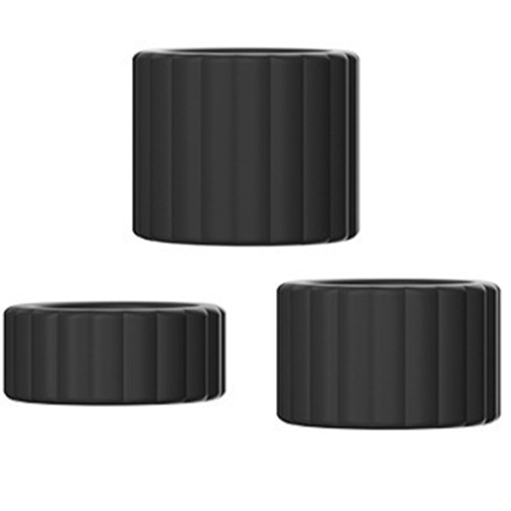 ruff GEAR Silicone Cock and Ball Ring Set