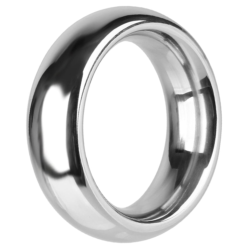 ruff GEAR Stainless Steel Heavy Donut Cock Ring Small 50mm x 20mm