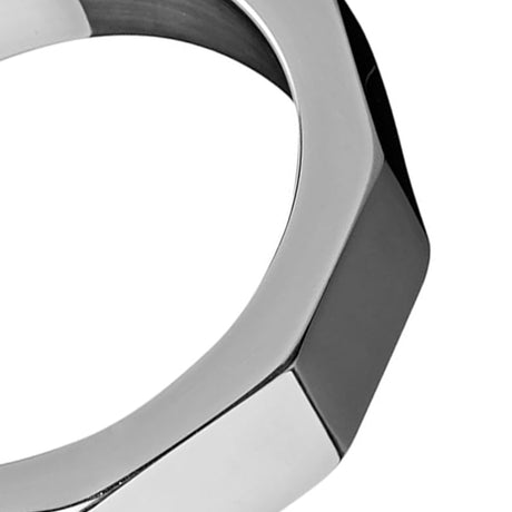 ruff GEAR Stainless Steel Nut Cock Ring 50mm x 15mm