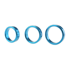 ruff GEAR Alu Cock Ring Blue 45mm