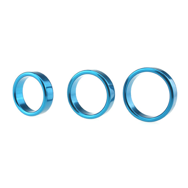 ruff GEAR Alu Cock Ring Blue 45mm