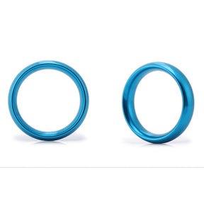 ruff GEAR Alu Donut Cock Ring Blue 50mm