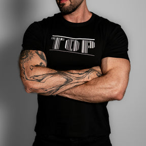 ruff GEAR Barcode Graphic T-Shirt TOP