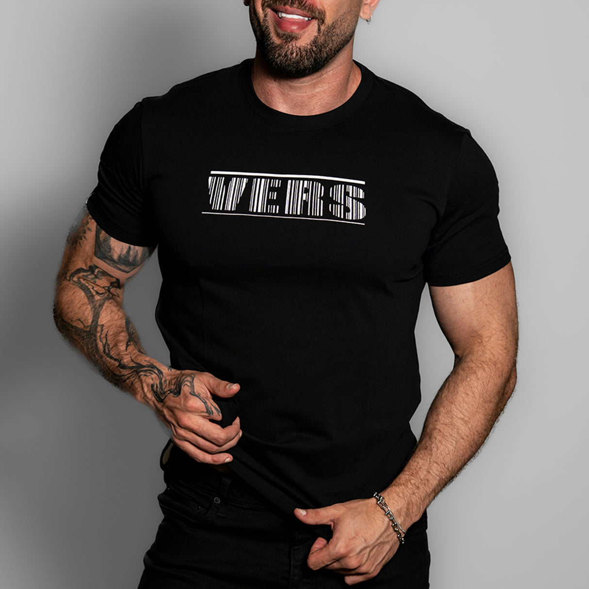 ruff GEAR Barcode Graphic T-Shirt VERS