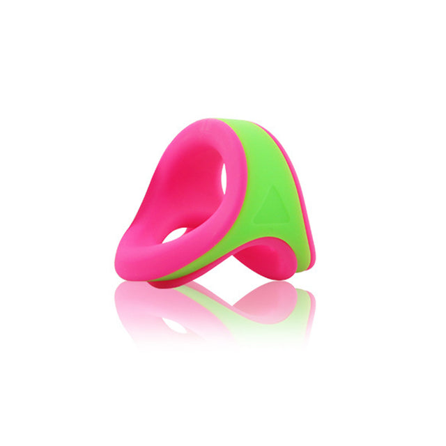 ruff GEAR Dual Core Cock & Ball Sling Rose Green