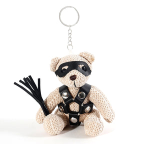 ruff GEAR Fetish Teddy Bear Keyring