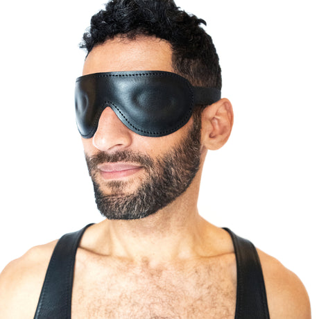ruff GEAR Hardcore Leather Blindfold