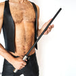 ruff GEAR Heavy Duty Teflon Cane Black Silver