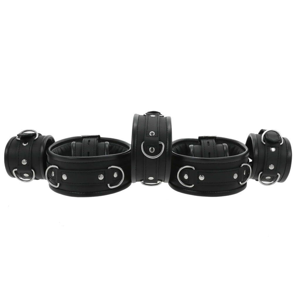 ruff GEAR Leather 7 Piece Bondage Set