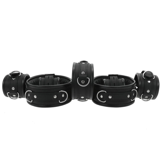 ruff GEAR Leather 7 Piece Bondage Set