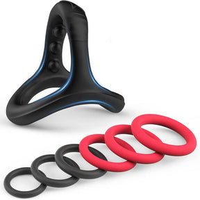 ruff GEAR Limited Edition Silicone Cock & Ball Play Pack Red