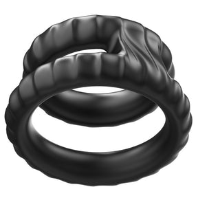 ruff GEAR Pure Silicone Dual Cock and Ball Sling