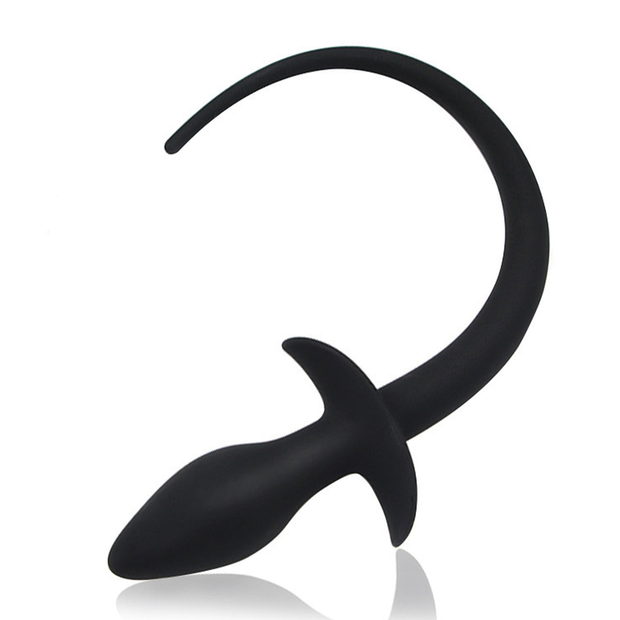 ruff GEAR Silicone Swirl Pup Tail Black