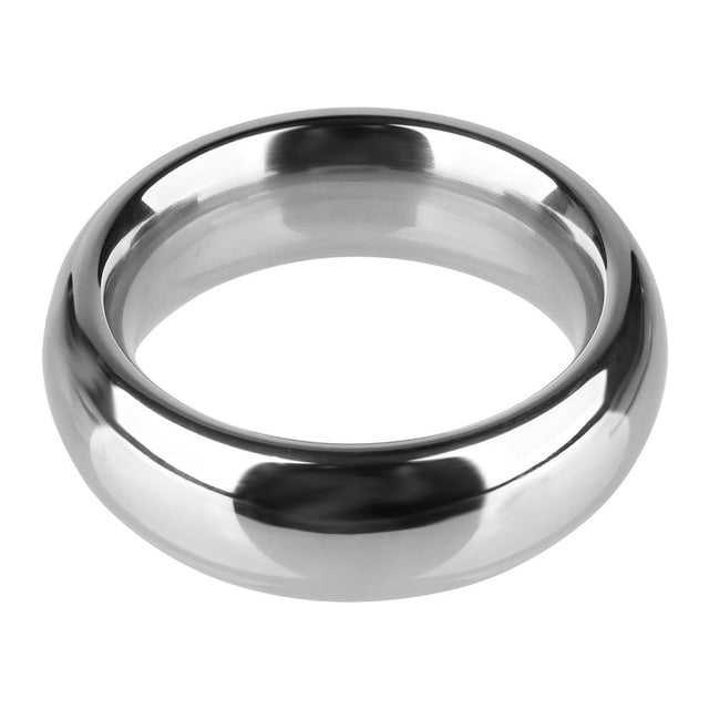 ruff GEAR Stainless Steel Heavy Donut Cock Ring Small 50mm x 20mm