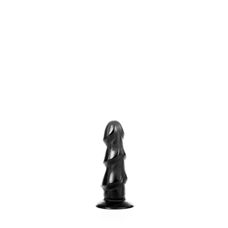 ruff GEAR Three Ridges Butt Plug 7 Inch Black