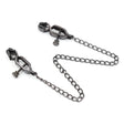 ruff GEAR Ultimate Nipple Clamps with Chain Black