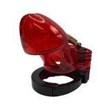 ruff GEAR Deluxe Chastity Cage Red