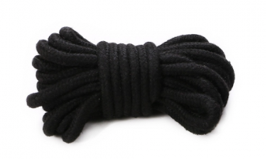 ruff GEAR Japanese Bondage Rope 10m Black