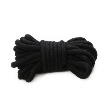 ruff GEAR Japanese Bondage Rope 10m Black