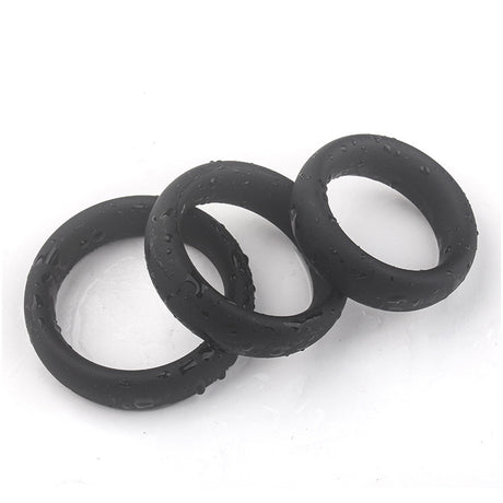 ruff GEAR Pure Silicone Donut Cock Ring Set