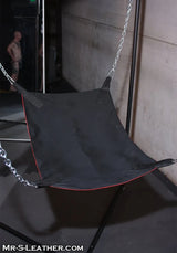 Mr S Leather Deluxe Canvas Sling Black