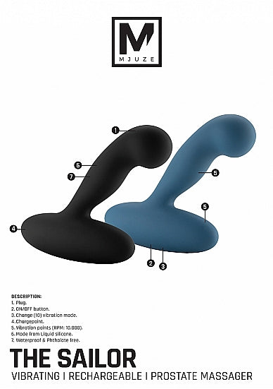 The Sailor Vibrating Prostate Massager