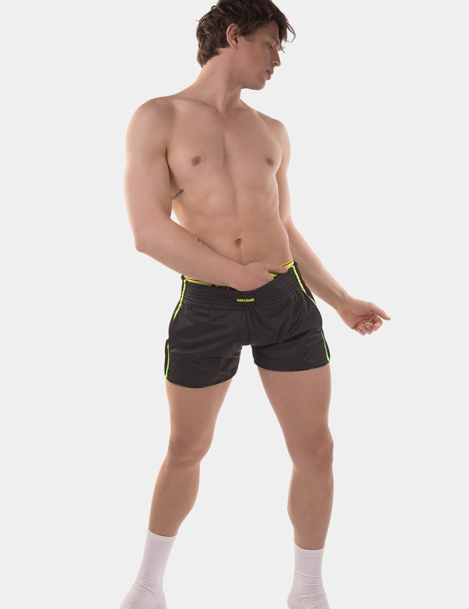 Barcode Berlin Short Jita Black Neongreen