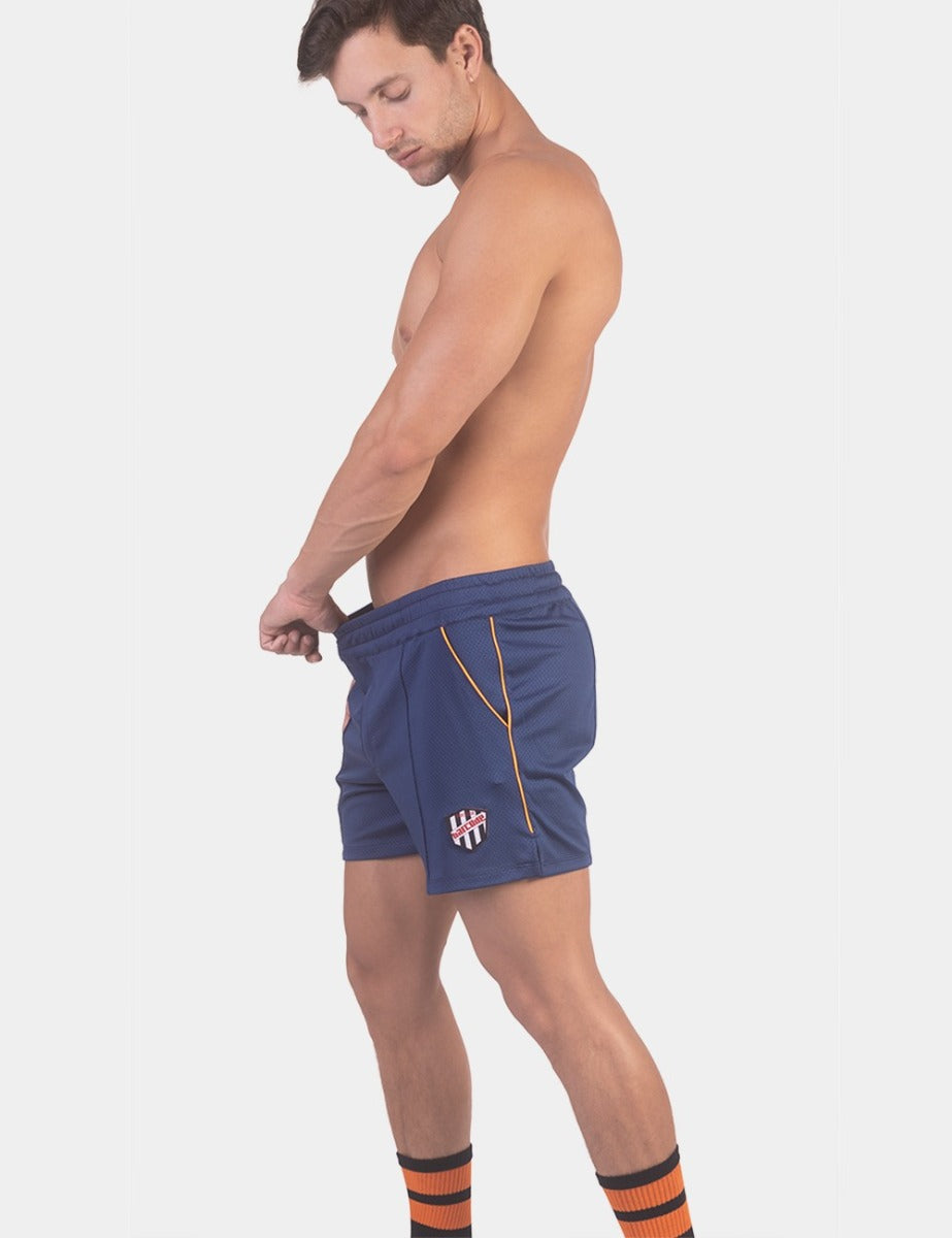 Barcode Berlin Short Luka Navy Orange