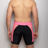 SUKREW Underground Sprint Hot Shorts Black Electric Pink