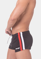 Barcode Berlin Short Timur Black Red White