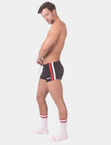 Barcode Berlin Short Timur Black Red White