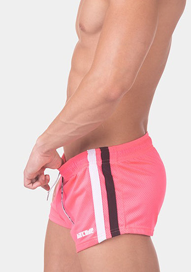 Barcode Berlin Short Timur Pink White Black