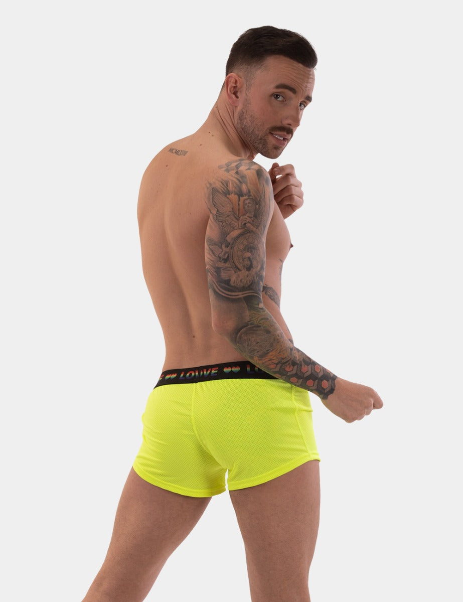 Barcode Berlin Short Riva Neon Green