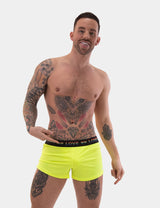 Barcode Berlin Short Riva Neon Green