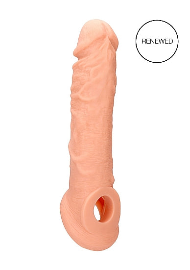 RealRock Lifelike Penis Sleeve 8 Inch Flesh