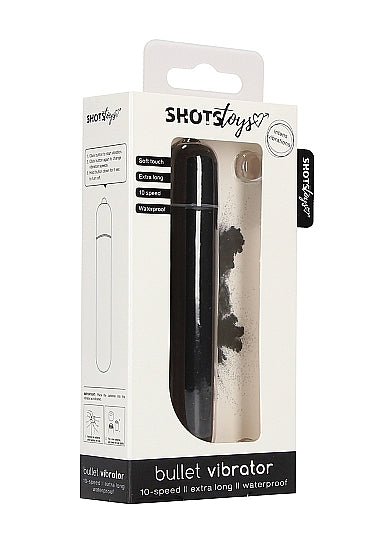 Shots 10 Speed Bullet Vibrator Black