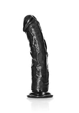 RealRock Curved Realistic Dildo 7 Inch Black