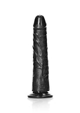 RealRock Slim Realistic Dildo 7 Inch Black