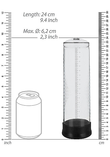 Pumped Extreme Power Rechargeable Auto Pump Transparent