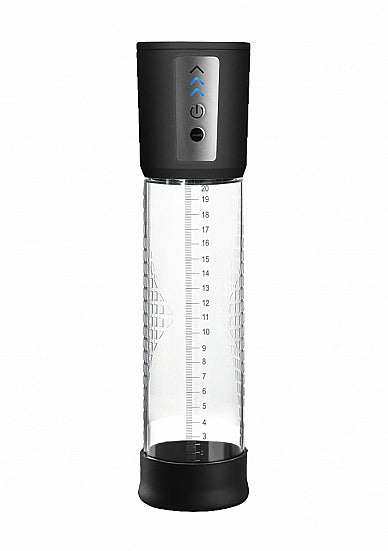 Pumped Premium Rechargeable Automatic Pump 10 Inch Transparent