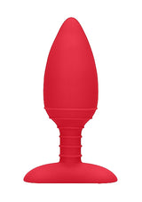 Elegance Heating Anal Butt Plug Glow Red