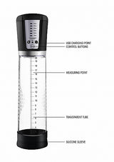 Pumped Premium Rechargeable Automatic Pump 11.5 Inch Transparent