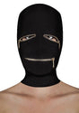 Ouch Extreme Zipper Mask Black