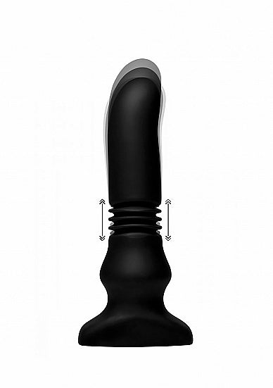 Thunderplugs Vibrating & Thrusting Remote Control Butt Plug