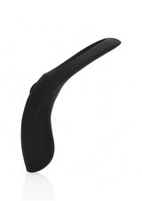 LovelineSilicone Teardrop Vibrating Cock Ring Black