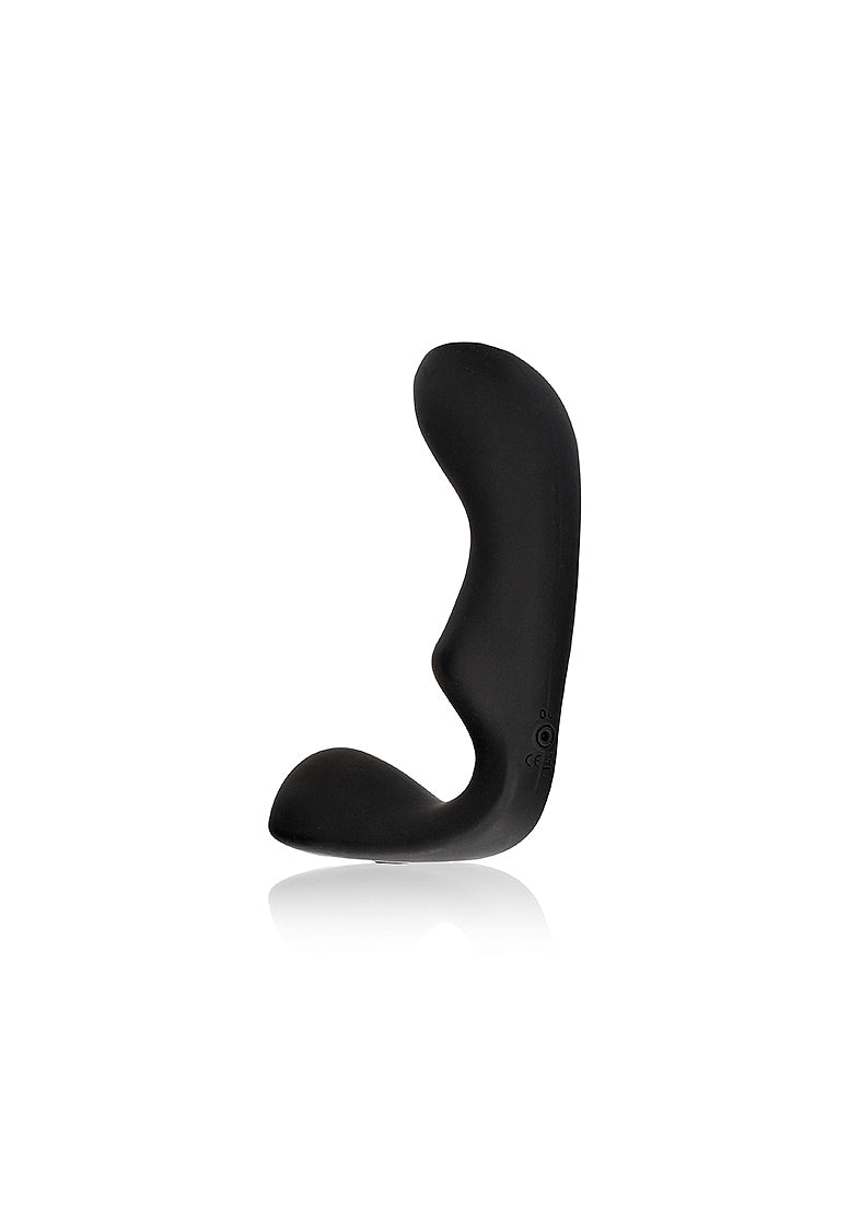 OUCH Silicone Pointed Vibrating Prostate Massager Black