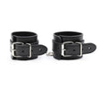 ruff GEAR Padded Leather Wrist Cuffs Black